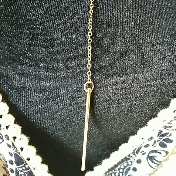 3 Layer Dainty Choker Necklace in Gold - Picture 4 of 6